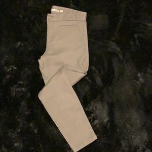 Gray Skinny Cotton/Spandex Kahaki Jeans